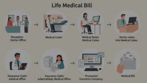 life cycle of a medical bill, a detailed guide