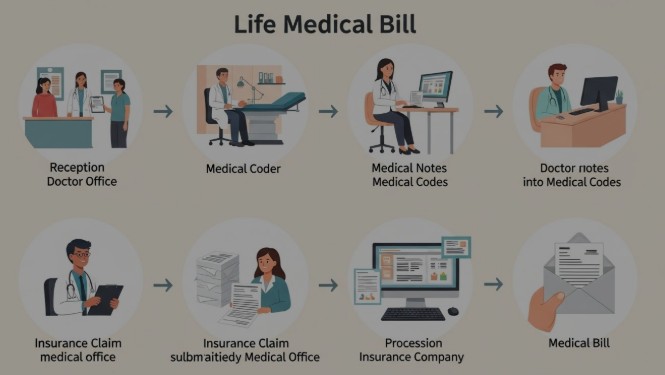 life cycle of a medical bill, a detailed guide