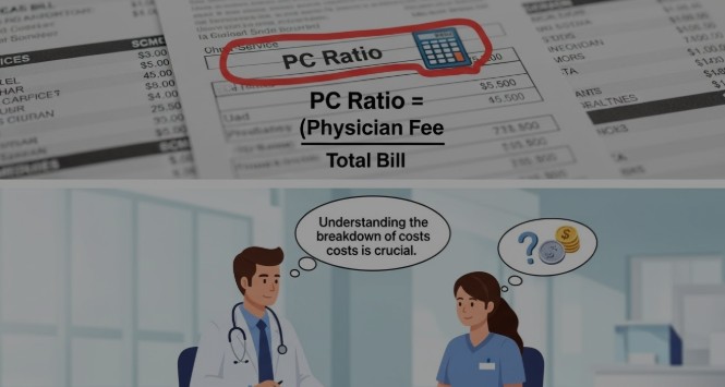 what is pc ratio in medical billing a detailed guide