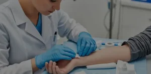 Application of skin substitute on the face or scalp area for wound treatment.