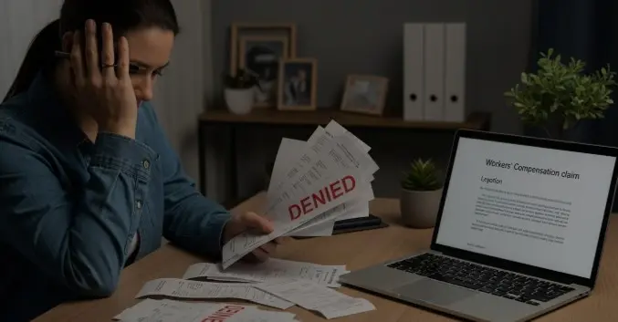 what happens to medical bills when workers comp is denied